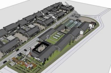 SketchUp Business Model: Multi-Story Commercial Street Inspired by Chinese Architecture-BIM WORLD