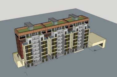 SketchUp Residential Models: Modern Small and High-Rise Commercial Housing Designs-BIM WORLD