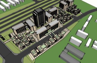 Sketchu Industrial Park | Modern Multi-Story High-Rise Office and Industrial Building-BIM WORLD