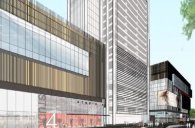 SketchUp Model of a Modern Super High-Rise Commercial and Office Complex-BIM WORLD