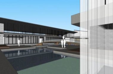 SketchUp Hotel Model | Multi-Story Resort Club with Modern Chinese Design-BIM WORLD