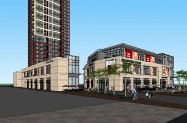 Dongguan Vanke Mixed-Use Complex: Modern Multi-Story High-Rise with Commercial Ground Floor and Residential Units-BIM WORLD