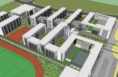 Modern Multi-Story School Campus Model in SketchUp: Educational Architecture Design-BIM WORLD