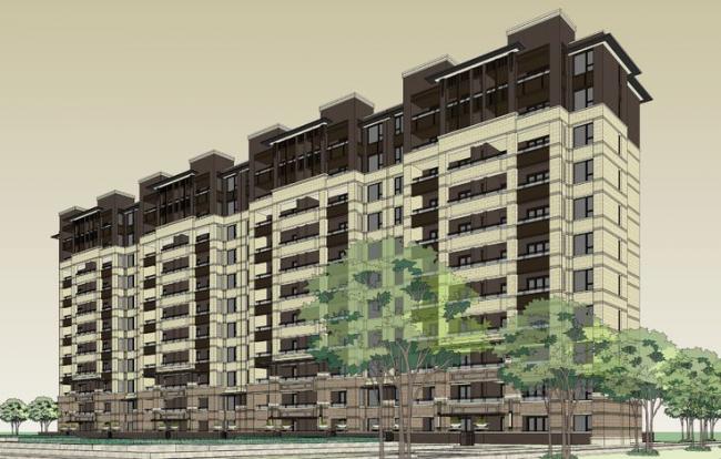 SketchUp Residential Models: European Classical Style Small and High-Rise Row Houses