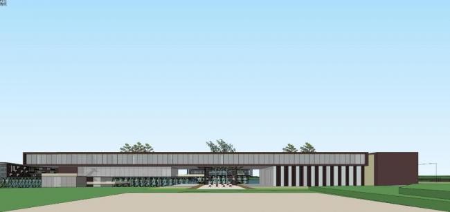 SketchUp School Model: Gao'an Campus of Yichun University – Modern Multi-Story Educational Buildings