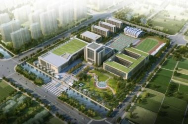 Modern Multi-Story University Campus and Educational Buildings in SketchUp-BIM WORLD