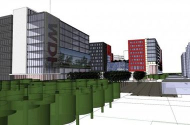 Modern Multi-Story Office Space Modeled in SketchUp-BIM WORLD