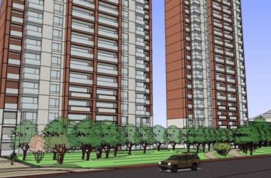 Modern High-Rise Residential Complex 3D Model in SketchUp-BIM WORLD