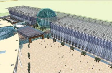 SketchUp Hotel Model: Suqian Conference Center with Multi-Story Hotel and Modern Office Design-BIM WORLD