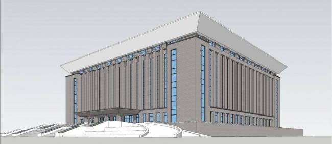 Modern Office Building Design | Comprehensive Administrative SketchUp Model