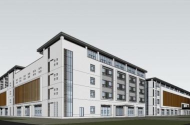 Modern Multi-Story Hospital Model in SketchUp | Contemporary Medical Architecture-BIM WORLD