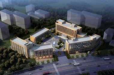 Modern Multi-Story Hospital Model in SketchUp | Contemporary Medical Architecture Design-BIM WORLD