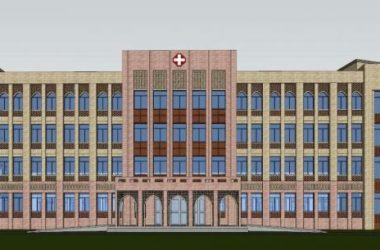 Multi-Story Hospital Model in Xinjiang Islamic Style | Medical Architecture in SketchUp-BIM WORLD