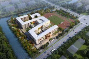 Modern Multi-Story School Model for Primary and Secondary Education in SketchUp-BIM WORLD