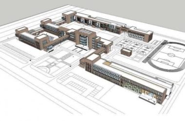 Modern Multi-Story School Building Design | SketchUp Model for Primary and Secondary Education-BIM WORLD