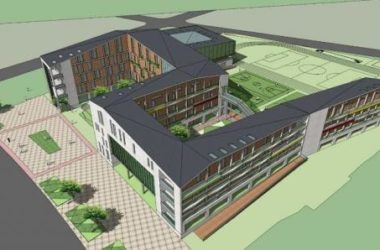 SketchUp School Model: Multi-Story Educational Buildings for Primary and Secondary Schools in Modern Chinese Style-BIM WORLD