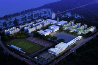 Modern Multi-Story Primary and Secondary School Buildings | SketchUp School Model-BIM WORLD
