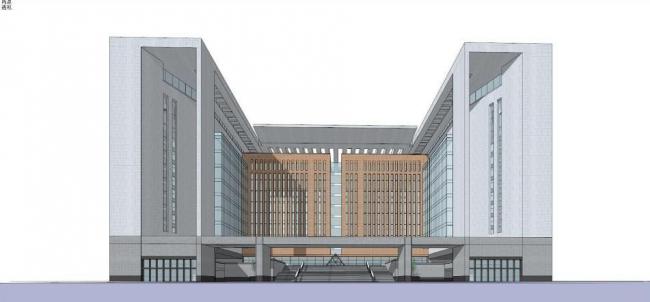 Modern Multi-Story Primary and Secondary School Models in SketchUp