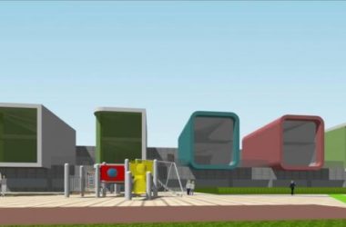 Modern Multi-Story Kindergarten School Model | Educational Architecture in SketchUp-BIM WORLD