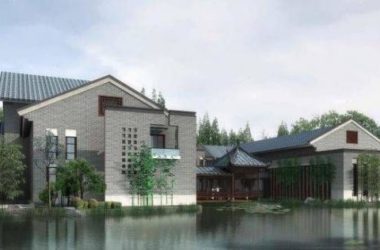 SketchUp Business Model: Multi-Story Chinese-Style Commercial Club Design-BIM WORLD