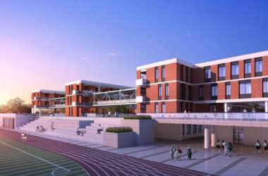 Jiangshan Economic Development Zone School Complex: Multi-Story Primary and Middle School with Modern Educational Buildings in SketchUp-BIM WORLD