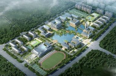 Huizhou Multi-Story Primary and Secondary School Model | Chinese-Style Educational Architecture in SketchUp-BIM WORLD