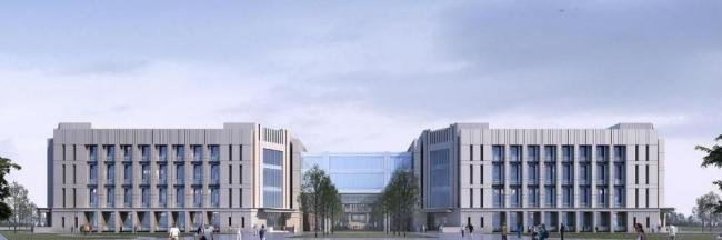 Modern Multi-Story Primary and Secondary School Design | SketchUp Educational Building Model