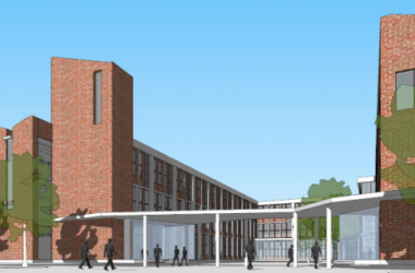 Modern Multi-Story Primary and Secondary School Design | SketchUp Educational Architecture Model-BIM WORLD
