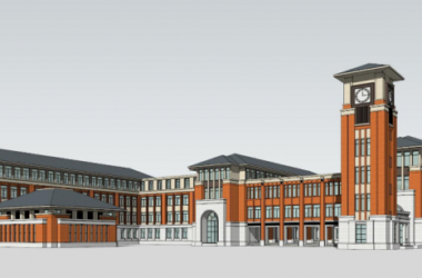 Multi-Story Classical School Model | Primary and Secondary Educational Architecture in SketchUp-BIM WORLD