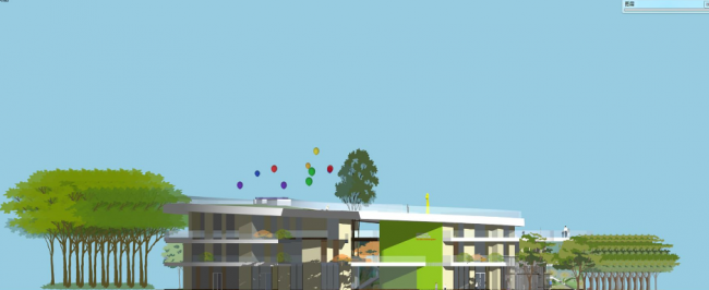 Modern Multi-Story Kindergarten School Model | Educational Architecture in SketchUp