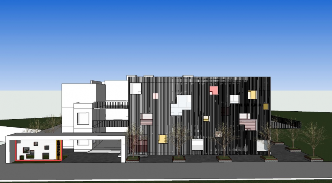 Modern Multi-Story Kindergarten Design | Educational Architecture by SketchUp School