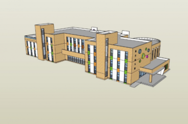 Modern Multi-Story Kindergarten Design | Educational Architecture in SketchUp-BIM WORLD