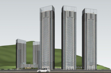 SketchUp Model of a Modern Super High-Rise Commercial and Office Complex-BIM WORLD