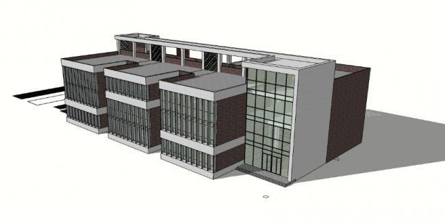 Modern Multi-Story Kindergarten School Model | Educational Architecture in SketchUp
