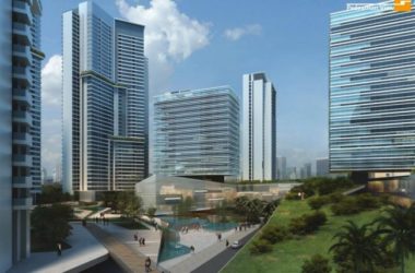 Modern High-Rise Residential Community Model in SketchUp-BIM WORLD