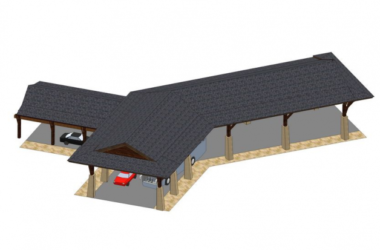 SketchUp Material Models for Entrance Gallery Components-BIM WORLD