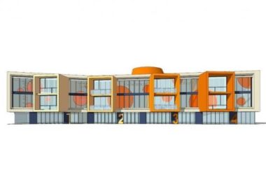 Modern Multi-Story Kindergarten Design | Educational Architecture in SketchUp-BIM WORLD