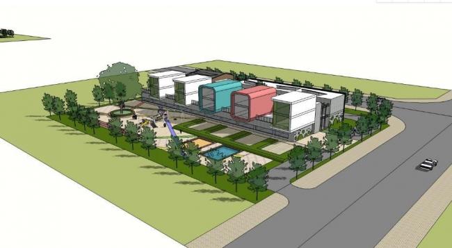 Modern Multi-Story Kindergarten Design | Educational Architecture in SketchUp