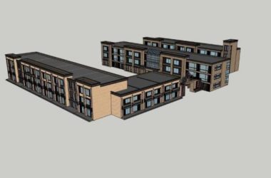 Modern Multi-Story Kindergarten Design | Educational Architecture with SketchUp-BIM WORLD