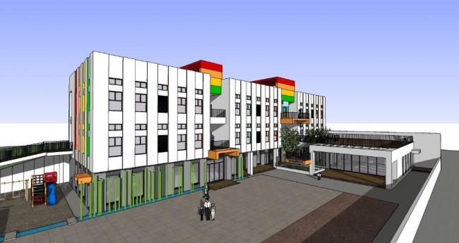Modern Multi-Story Kindergarten Design | Educational Architecture in SketchUp