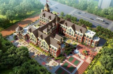 Multi-Story Kindergarten Design | British Classical Architecture in SketchUp-BIM WORLD
