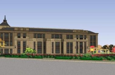 Multi-Story Kindergarten School Model in Simplified European Neoclassical Style | SketchUp Design-BIM WORLD