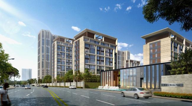 Modern High-Rise Residential Building Models in SketchUp