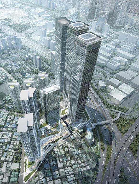 Modern High-Rise Residential Building with Ground-Floor Commercial Space | SketchUp Model