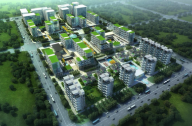 SketchUp Model of Shanghai Hongqiao Vanke: Modern Multi-Story Mixed-Use Residential Community-BIM WORLD