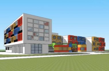 Modern Multi-Story Kindergarten Design | SketchUp School Model for Educational Architecture-BIM WORLD