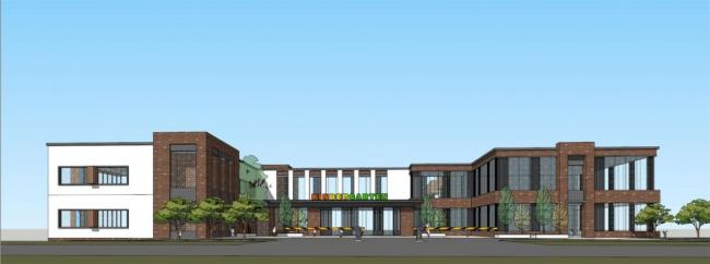 Modern Multi-Story Kindergarten School Model | Educational Architecture in SketchUp