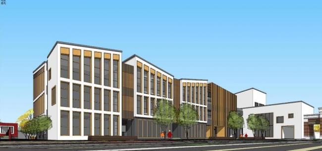 Modern Multi-Story Kindergarten Design | Educational Architecture by SketchUp School