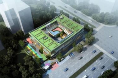 Modern Multi-Story Kindergarten Design | Educational Architecture in SketchUp-BIM WORLD