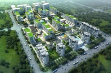 Modern Multi-Story Residential Architecture: Shanghai Hongqiao Vanke Apartment Model in SketchUp-BIM WORLD